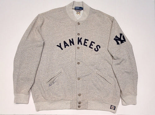 Nwt Polo Ralph Lauren Grey Yankees NY Cardigan