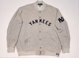 Nwt Polo Ralph Lauren Grey Yankees NY Cardigan