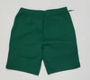 Nwt Polo Ralph Lauren Green With White Pony Double Knit Small Pony Shorts - Unique Style