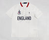 Nwt Polo Ralph Lauren White England Classic Fit Polo - Unique Style