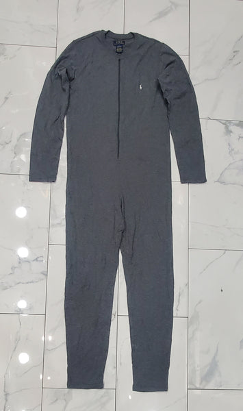 Nwt Polo Ralph Lauren Grey Pajama Onsie