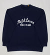 Nwt Polo Big & Tall Navy Polo Team Embroidered Sweatshirt