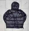 Nwt Polo Ralph Lauren Glossy Black Small Pony Hoodie Down Jacket