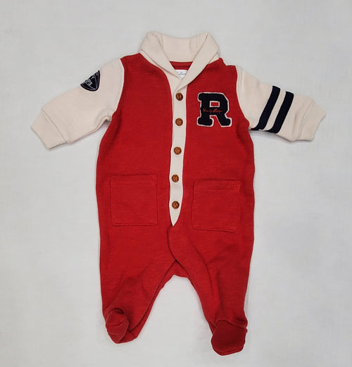 Nwt Kids Polo Ralph Lauren Red One Piece (Newborn)