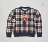 Nwt Polo Ralph Lauren Women's Plaid Teddy Bear Sweatshirt - Unique Style