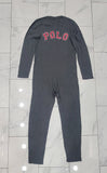 Nwt Polo Ralph Lauren Grey Pajama Onsie