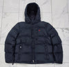 Nwt Polo Ralph Lauren Black Small Pony Hooded Down Jacket