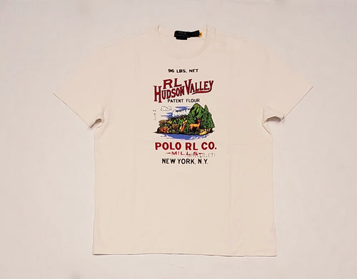 Nwt Polo Ralph Lauren Hudson Valley Patent Flour Classic Fit Tee