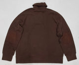 Nwt Polo Ralph Lauren Nutmeg Brown w/Brown Horse Shawl Neck Sweater - Unique Style