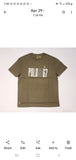 Nwt Polo Ralph Lauren Olive Rl 67 Classic Fit Tee
