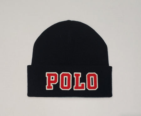 NWT Polo Ralph Lauren Black POLO Spell Out Skully - Unique Style