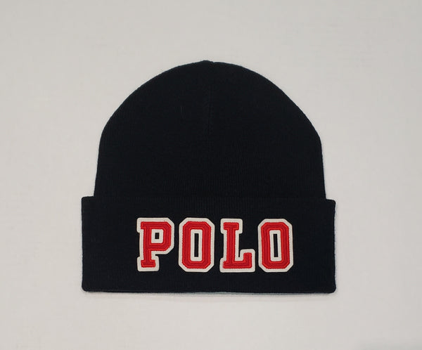 NWT Polo Ralph Lauren Black POLO Spell Out Skully - Unique Style