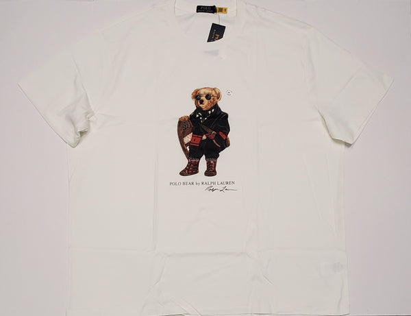 Nwt Polo Big & Tall Winter Explorer Style Bear Tee (Cream)