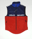 Nwt Polo Ralph Lauren Polo Sport Red and Blue Vest - Unique Style