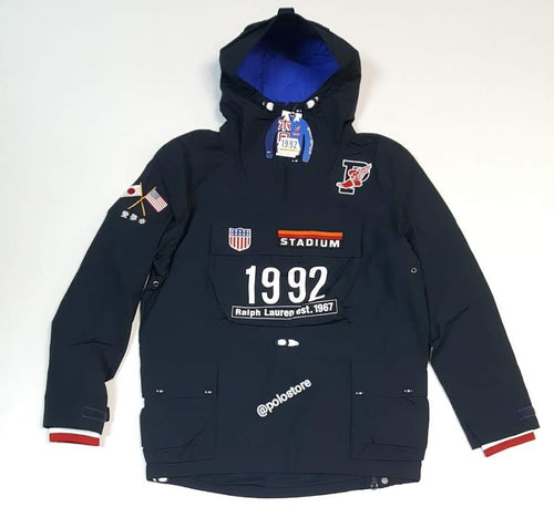 Nwt Polo Ralph Lauren Tokyo Stadium 1992 P-Wing Classic Fit Anorak Jacket - Unique Style