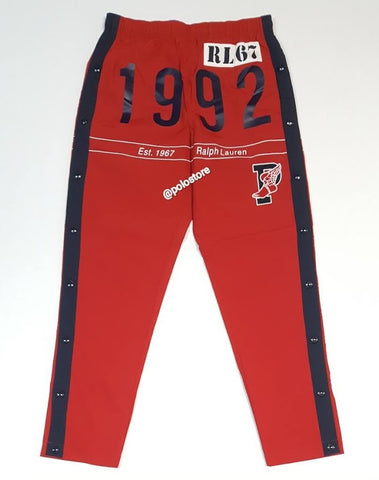 Nwt Polo Ralph Lauren Red Tokyo Stadium 1992 RL 67 P-Wing Pants