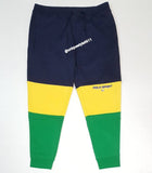 Nwt Polo Sport Green/Yellow/Navy Spellout Fleece Joggers - Unique Style