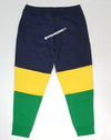 Nwt Polo Sport Green/Yellow/Navy Spellout Fleece Joggers - Unique Style