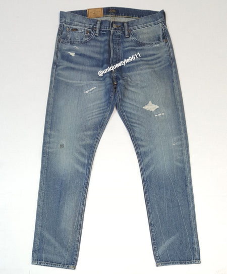Nwt Polo Ralph Lauren Women's Patchwork Slim Boyfriend Jeans