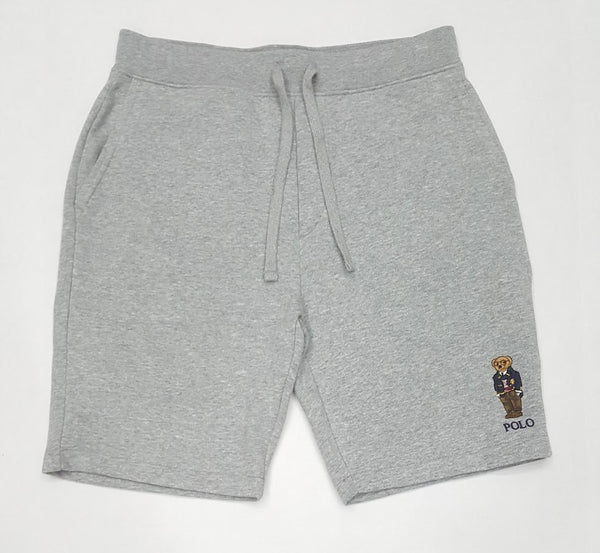 Nwt Polo Big & Tall Grey Prep Teddy Bear Shorts - Unique Style