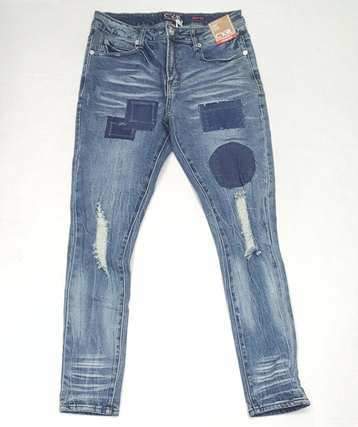 Ckel Patch Jeans - Unique Style