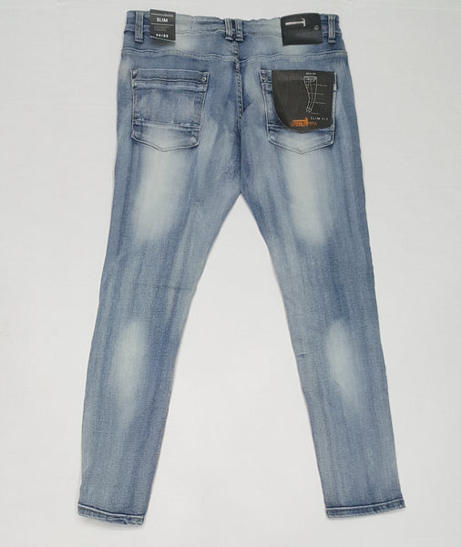 Copper Rivet Slim Fit Jeans - Unique Style