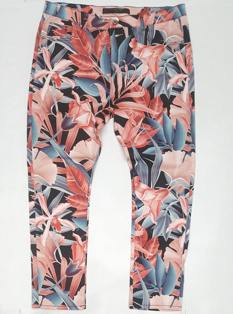 Vie Riche Floral Jeans | Unique Style