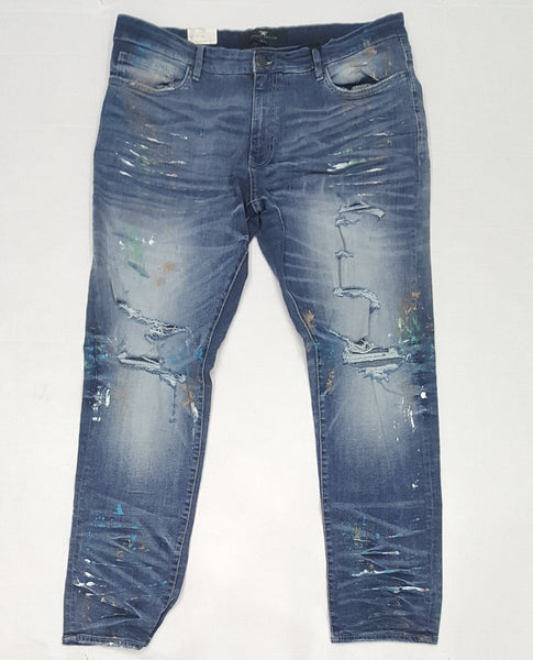 Jordan Craig Paint Splatter Jeans - Unique Style