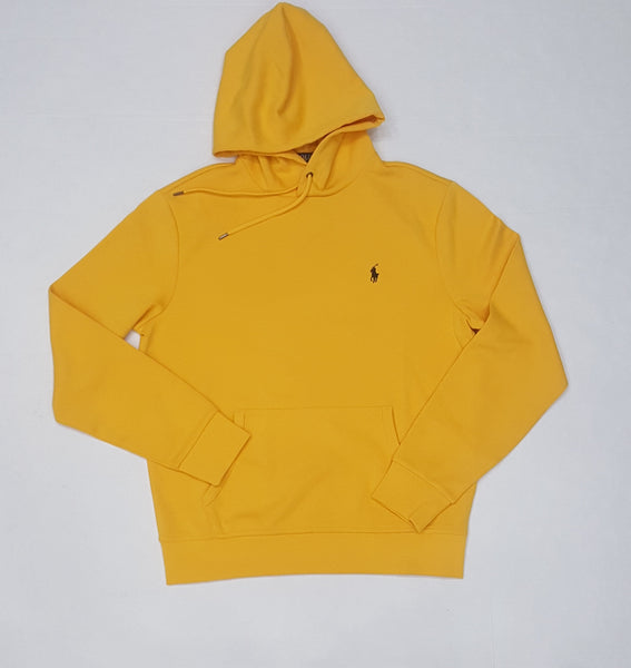 Nwt Polo Ralph Lauren Yellow Double Knit Pony Hoodie - Unique Style