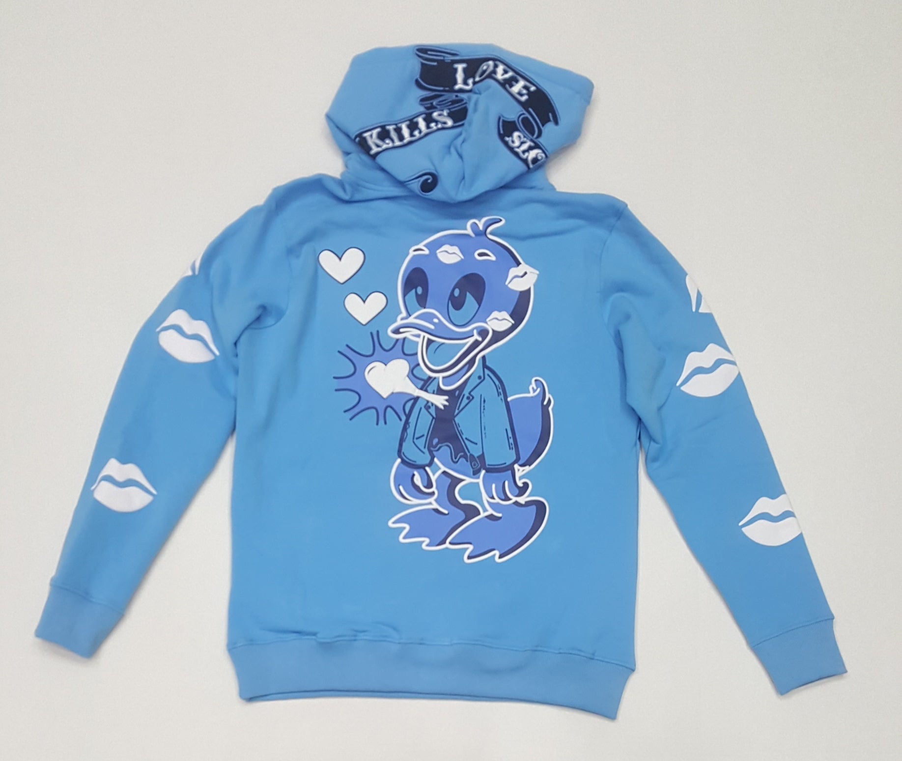 LH UNION DECO CREST HOODIE - LIGHT BLUE