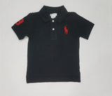 Nwt Kids Polo Ralph Lauren Boys #3 Black/Red Polo - Unique Style