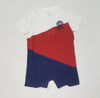 Nwt Infants Polo Ralph Lauren USRL Rescue Patrol Onesie (White/Red/Navy) - Unique Style