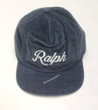 Nwt Polo Ralph Lauren Blue 'Ralph' Corduroy Adjustable Strap Back - Unique Style