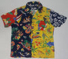 Nwt Polo Ralph Lauren Tropical Bear Short Sleeve Classic Fit Button Up - Unique Style