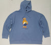 Nwt Polo Big & Tall Blue Beach Bear Hoody - Unique Style