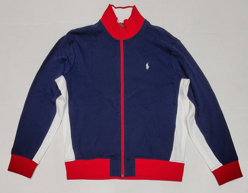 Nwt Polo Ralph Lauren Navy/Red/White Small Pony Track Jacket - Unique Style
