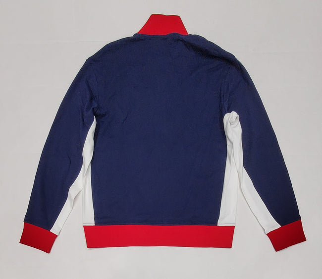 Nwt Polo Ralph Lauren Navy/Red/White Small Pony Track Jacket - Unique Style