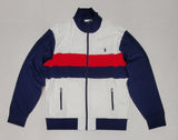 Nwt Polo Ralph Lauren Wht/Red/Nvy Small Pony Track Jacket - Unique Style