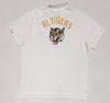 Nwt Polo Ralph Lauren White RL Tigers Polo - Unique Style