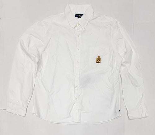 Nwt Polo Ralph Lauren Crest Slim Fit Button Down - Unique Style