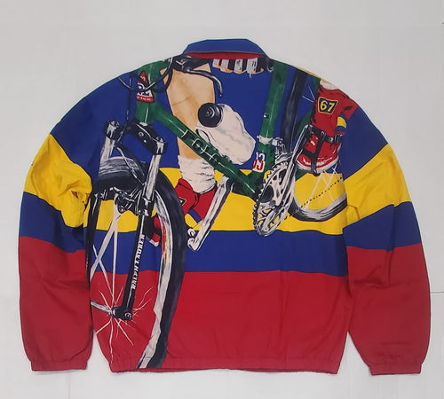 Nwt Polo Sport Cycle Print Jacket - Unique Style