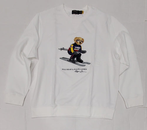 Nwt Polo Ralph Lauren White¹ Ski Bear Sweatshirt - Unique Style