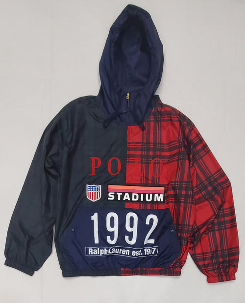 Nwt Polo Ralph Lauren 1992 Polo Stadium Windbreaker Jacket - Unique Style