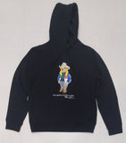 Nwt Polo Ralph Lauren Black Cowboy Teddy Bear Hoodie - Unique Style