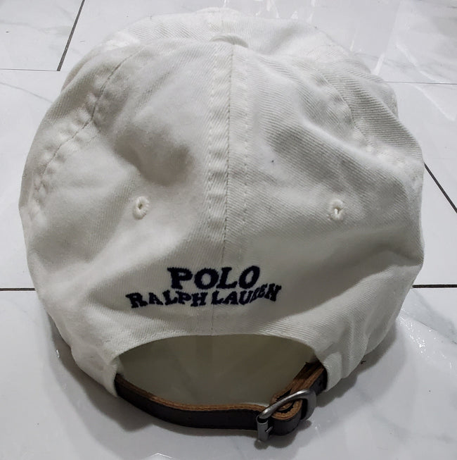 Nwt Polo Ralph Lauren White Ski Bear Adjustable Hat - Unique Style