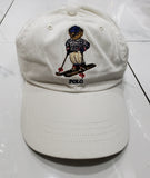 Nwt Polo Ralph Lauren White Ski Bear Adjustable Hat - Unique Style