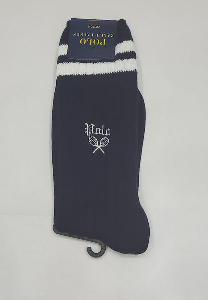 Nwt Polo Ralph Lauren Navy Tennis Socks - Unique Style