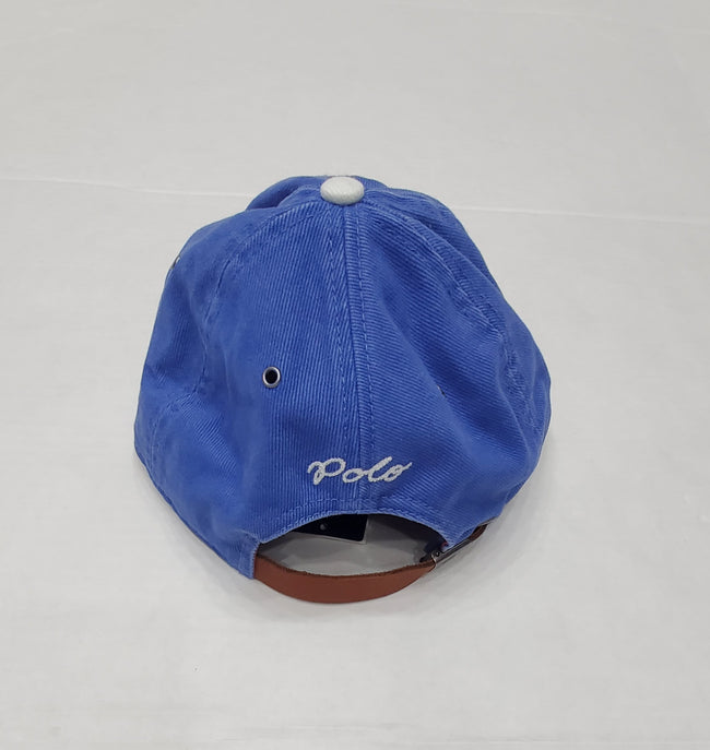 Nwt Polo Ralph Lauren Blue/White 1967 Adjustable Strap Back Hat - Unique Style