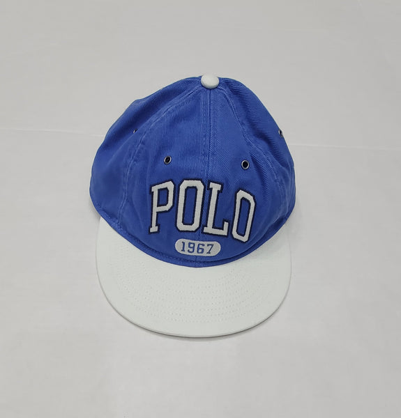 Nwt Polo Ralph Lauren Blue/White 1967 Adjustable Strap Back Hat - Unique Style
