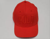 Nwt Polo Ralph Lauren Logo Spellout Red Snapback Hat - Unique Style